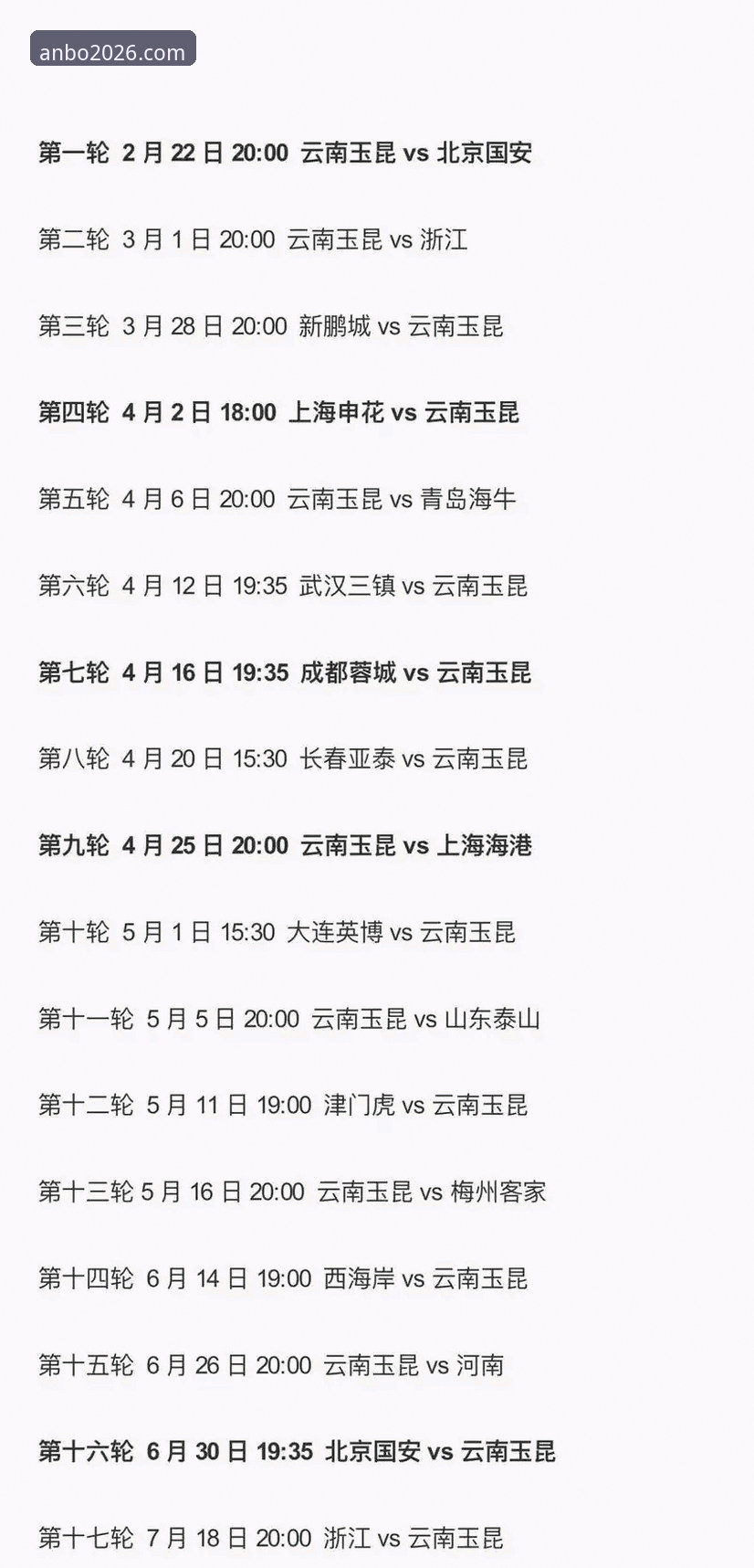 3次落后3次追平：看玉昆vs国安这场世纪大战的5个关键转折点